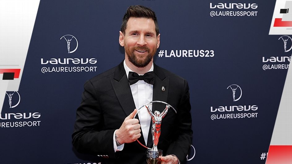 Lionel Messi es nombrado Deportista Mundial del Año en el Premio Laureus