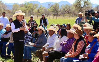 Entrega Gobernador Durazo inversión de 12 mdp en obras de infraestructura hidroagrícola a productores de Sierra Alta