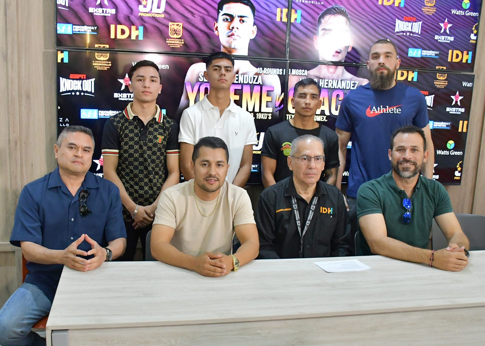 Invitan IDH y promotores a velada boxística en Hermosillo (2)