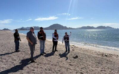 Gobierno de Sonora verifica calidad sanitaria en playas de San Carlos conforme a norma federal