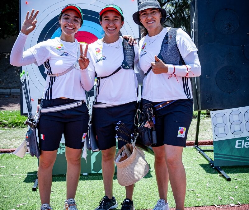 Alejandra Valencia obtiene bronce con equipo femenil en Copa del Mundo