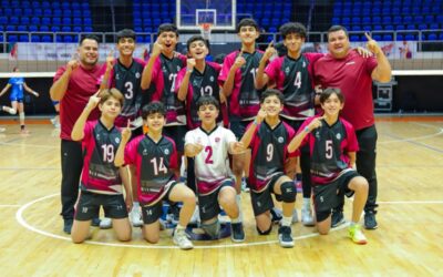 Sonora conquista oro y plata en la Olimpiada Nacional de Volibol de Sala