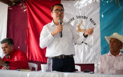 Realizan mesa de trabajo sobre vivienda con etnia mayo en El Júpare, Sonora