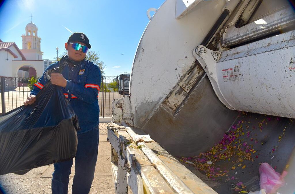 Brindará Ayuntamiento de Hermosillo servicio normal de recolección de basura el viernes 1 y martes 5 de mayo