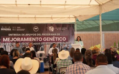 Gobierno de Sonora fortalece la productividad lechera con programa de mejoramiento genético