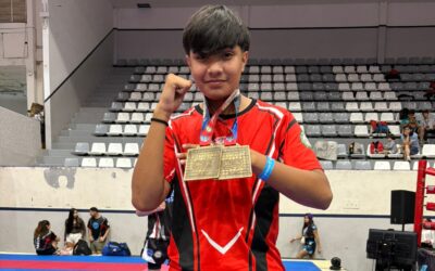 Estudiante de Cecyte Sonora se prepara para representar a México en Campeonato Mundial de Kickboxing