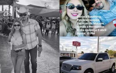 Encuentran sin vida a pareja desaparecida tras accidente en carretera Hermosillo–Mazatán