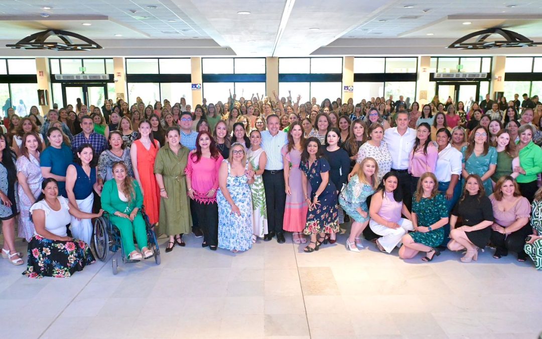 Reconocen Toño Astiazarán y Patty Ruibal compromiso de más de 2 mil mujeres con Hermosillo