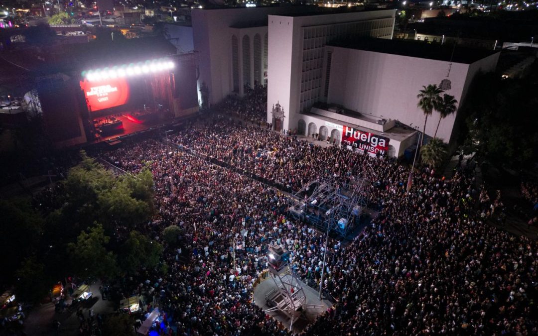 Conquista Carlos Rivera el Foro Rosales de las Fiestas del Pitic con 35 mil asistentes