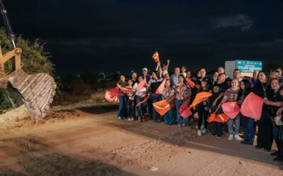 Arranca Toño Astiazarán pavimentación de la continuación del bulevar Quiroga al norponiente de Hermosillo