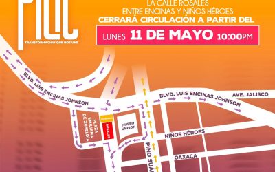 Cerrarán tramo de la calle Rosales por montaje de escenario en Fiestas del Pitic