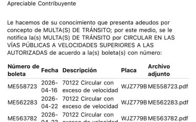 Reportan inconformidad por envío de fotomultas en Hermosillo