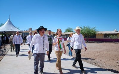 Inauguran Comedor Escolar para niñez yaqui en Sonora