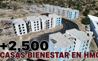 Aumentan a 2,500 viviendas del Bienestar en Hermosillo