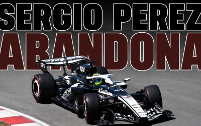 Sergio Pérez abandona en Canadá