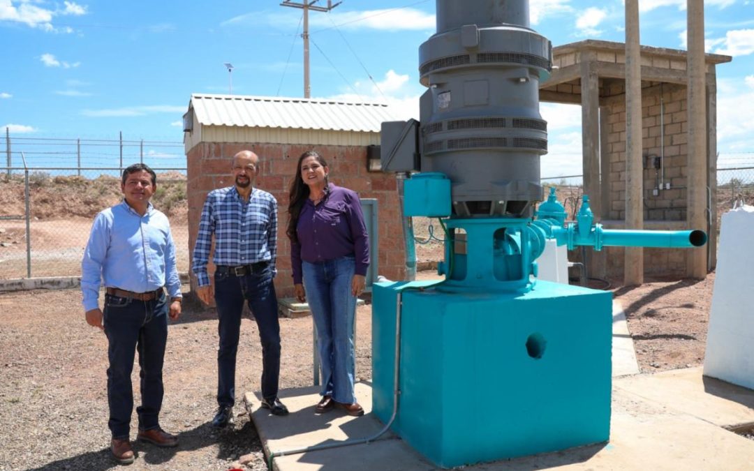 Gobierno de Sonora fortalece infraestructura hídrica para garantizar abasto de agua en Agua Prieta