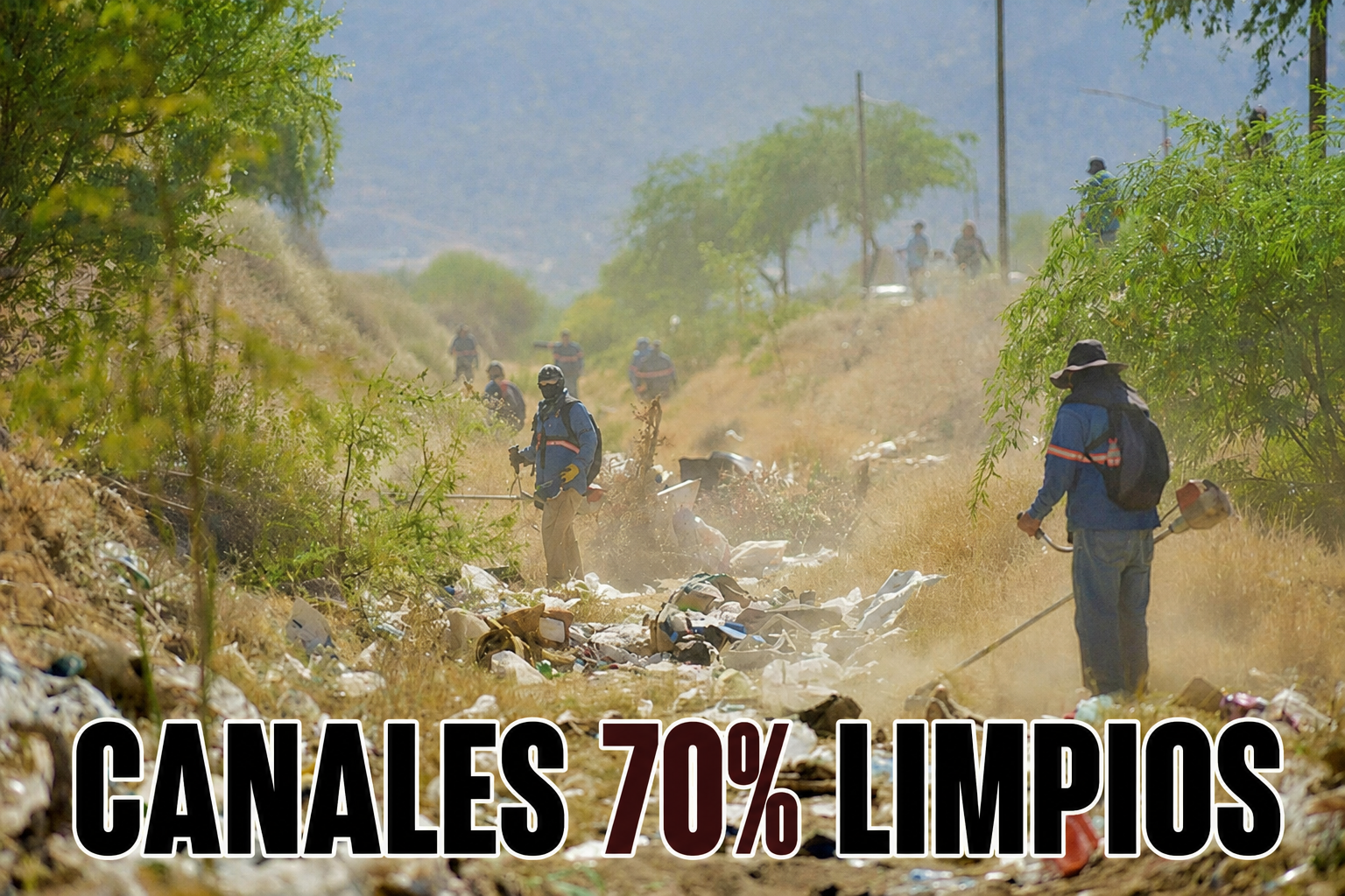 canales 70% limpios