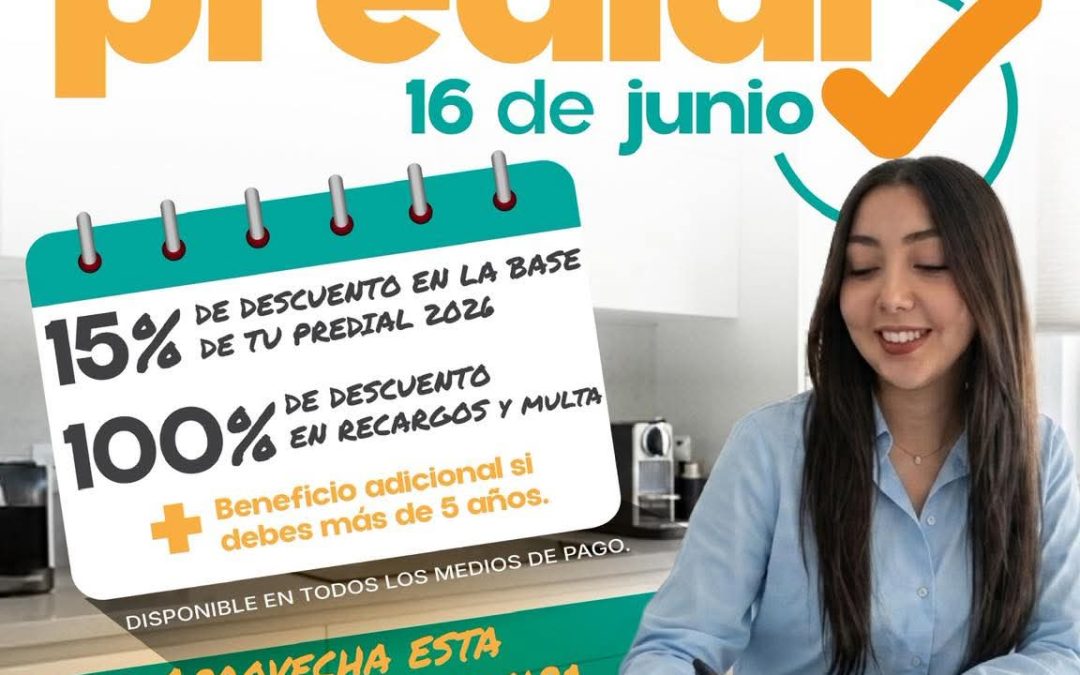 Invita Gobierno de Hermosillo a aprovechar descuentos por Día del Predial