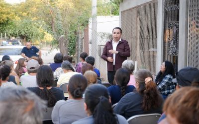 Senador Heriberto Aguilar inicia reuniones vecinales informativas en Hermosillo