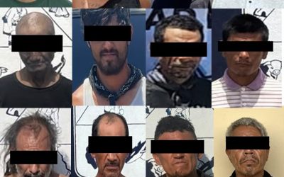 Policía Estatal asegura más de 500 envoltorios de narcóticos y detiene a 25 personas en Sonora