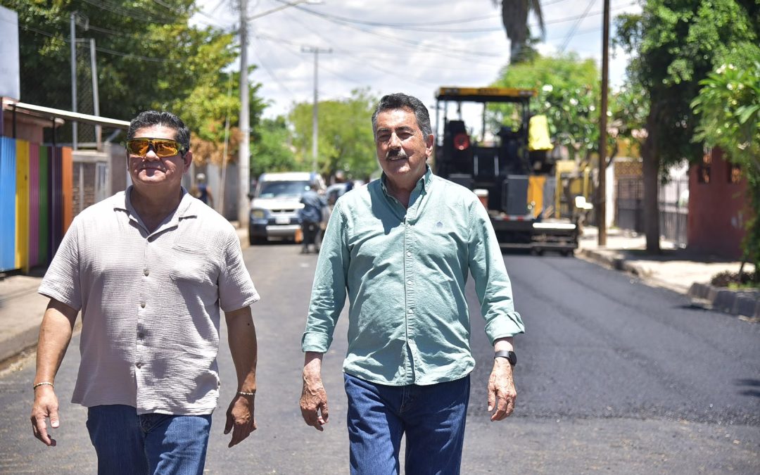 Rehabilitan más de 30 mil metros cuadrados de vialidades en Cajeme