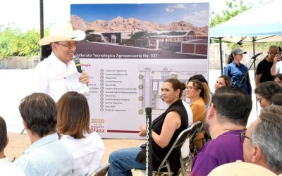 Inician construcción de nuevo bachillerato en Hermosillo