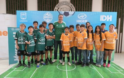 Inicia Toño Astiazarán la fiesta futbolera en Hermosillo con Mundialito H