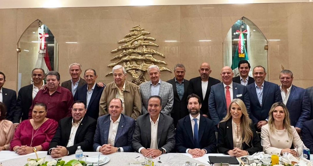 Promueve Toño Astiazarán oportunidades de inversión e intercambio comercial y cultural con comunidad Libanesa
