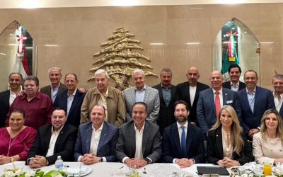 Promueve Toño Astiazarán oportunidades de inversión e intercambio comercial y cultural con comunidad Libanesa