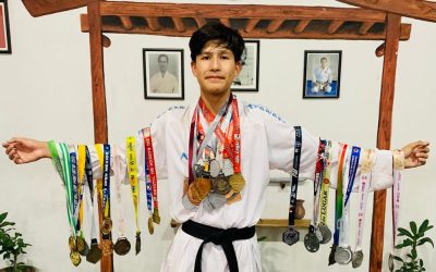 Alumno de Cecyte Sonora gana medalla de plata en Festival Olímpico de Boxeo