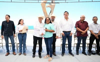 Gobernador Durazo resuelve demanda de agua en Puerto Peñasco con entrega de planta tratadora