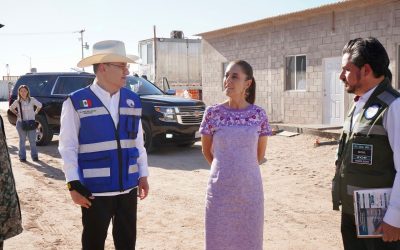 Supervisan Durazo y Sheinbaum nuevo Hospital del IMSS en SLRC; beneficiará a 128 mil personas