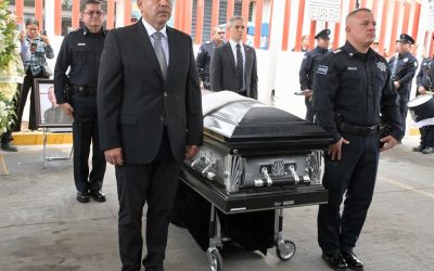 Rinde Gobierno Municipal homenaje póstumo al oficial Luis Fernando Molina Avilés