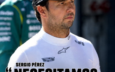 Sergio Pérez abandona el Gran Premio de Austria