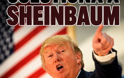 Trump afirma que México enfrenta un grave problema de narcotráfico y cuestiona control territorial del Estado
