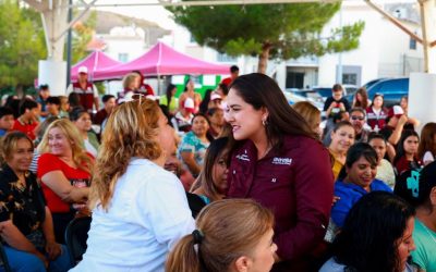 Celida López destaca apoyo a los menos favorecidos en Sonora