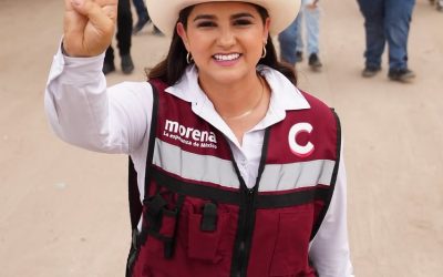 Celida López dialoga con ciudadanos en San Luis Río Colorado