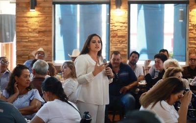 Celida López destaca el papel de las mujeres en la organización de Morena en Sonora