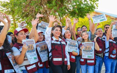 Lorenia Valles destaca avances en el programa «La Escuela es Nuestra»