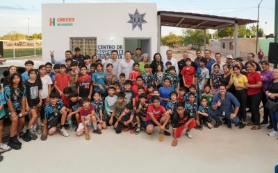 Refuerza Toño Astiazarán prevención en colonias con la instalación del Centro de Respuesta Inmediata número 21