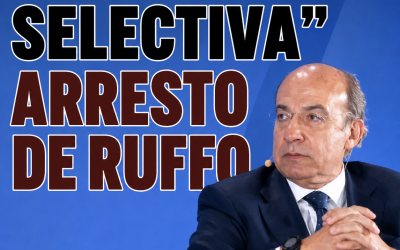 Calderón acusa “justicia selectiva” tras detención de Ernesto Ruffo