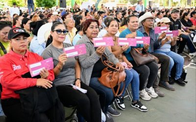 Gobernador Durazo entrega segundo pago de Tarjeta de Oportunidades: beneficia a 16 mil familias