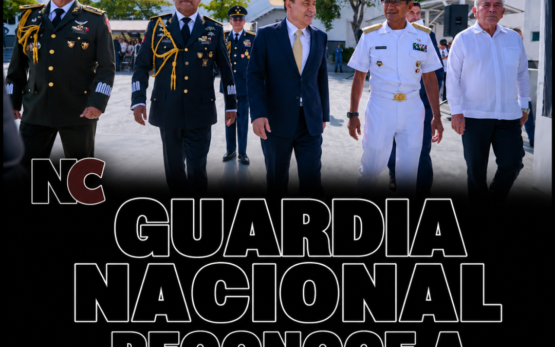 Guardia Nacional reconoce a Alfonso Durazo por su participación en la creación de la corporación
