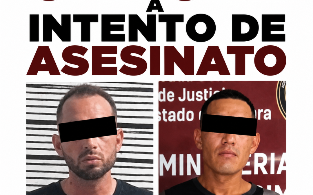 Detienen a dos personas por homicidio y tentativa de homicidio en Huatabampo