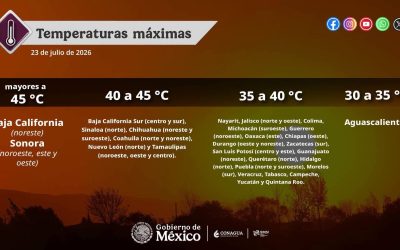 Previenen por ola de calor: vienen temperaturas extremas para el Estado