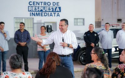 Refuerza Toño Astiazarán acciones en seguridad con la entrega del Centro de Respuesta Inmediata en Dunas
