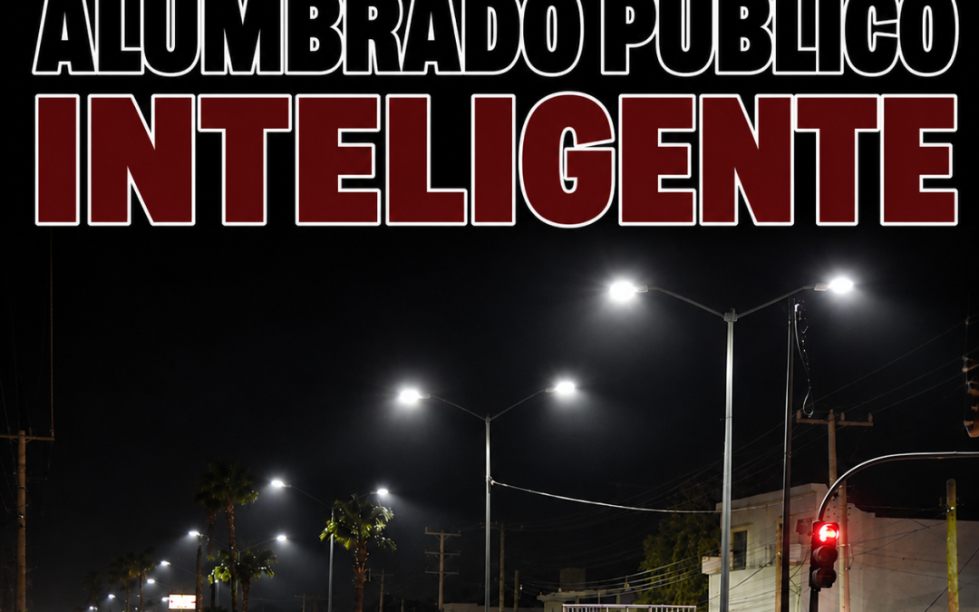 Hermosillo moderniza alumbrado público con tecnología inteligente
