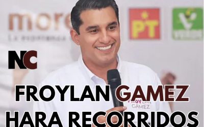 Froylán Gámez anuncia recorridos por colonias