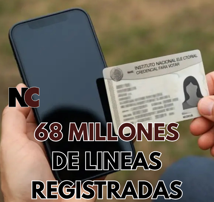 68 millones de líneas telefonicas ya están registradas