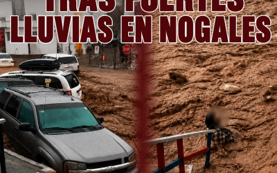 Joven fallece tras lluvias intensas en Nogales